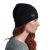 Jednowarstwowa czapka Buff Merino Lightweight Beanie - Solid Black