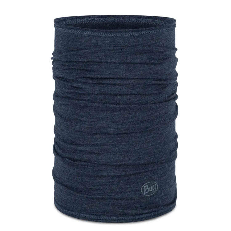 Chusta Buff Merino Lightweight Neckwear - Solid Night Blue