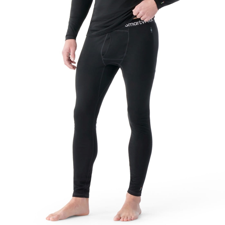 Getry Smartwool Men's Classic All-Season Merino Base Layer Bottom - Black
