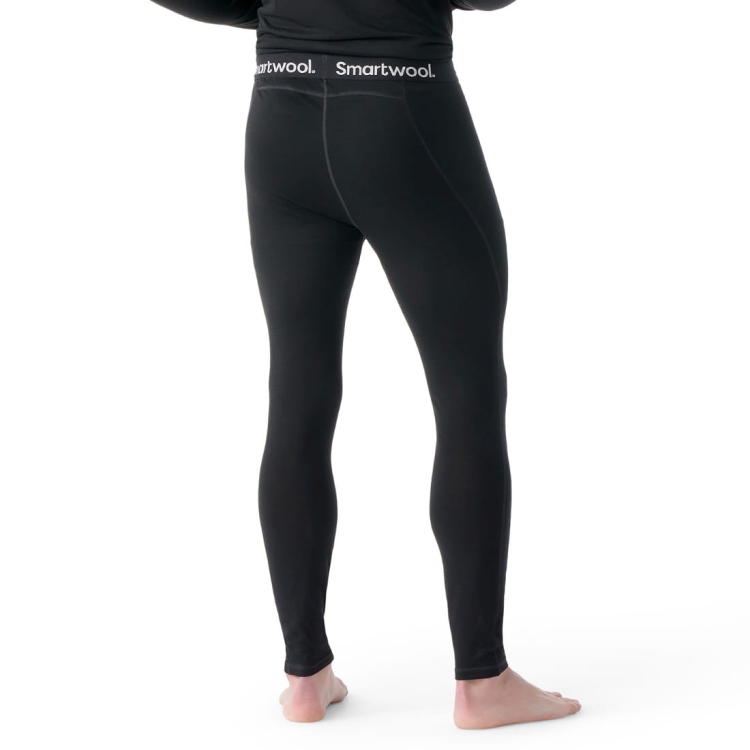 Getry Smartwool Men's Classic All-Season Merino Base Layer Bottom - Black