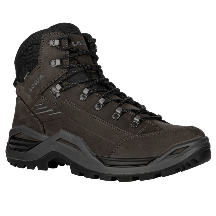 Męskie buty trekkingowe Lowa Renegade EVO GTX MID - Dark Brown/Black