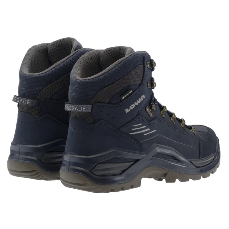 Męskie buty trekkingowe Lowa Renegade EVO GTX MID - Navy/Grey