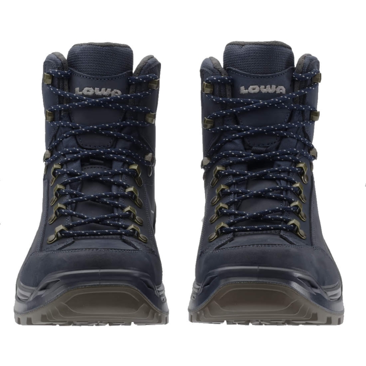 Męskie buty trekkingowe Lowa Renegade EVO GTX MID - Navy/Grey