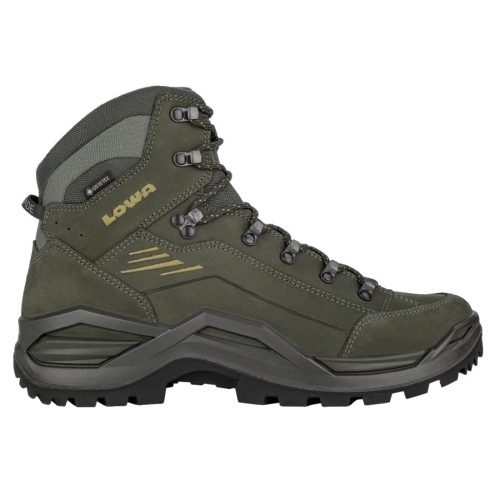Męskie buty trekkingowe Lowa Renegade EVO GTX MID - Olive/Mustard