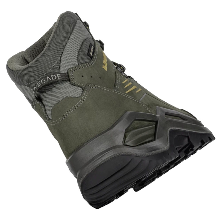 Męskie buty trekkingowe Lowa Renegade EVO GTX MID - Olive/Mustard