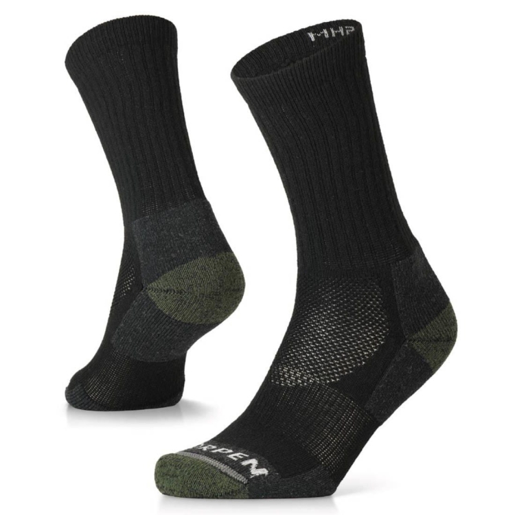 Skarpety Lorpen T2 2 Pack Wool Hike Crew - Black/Light Granite