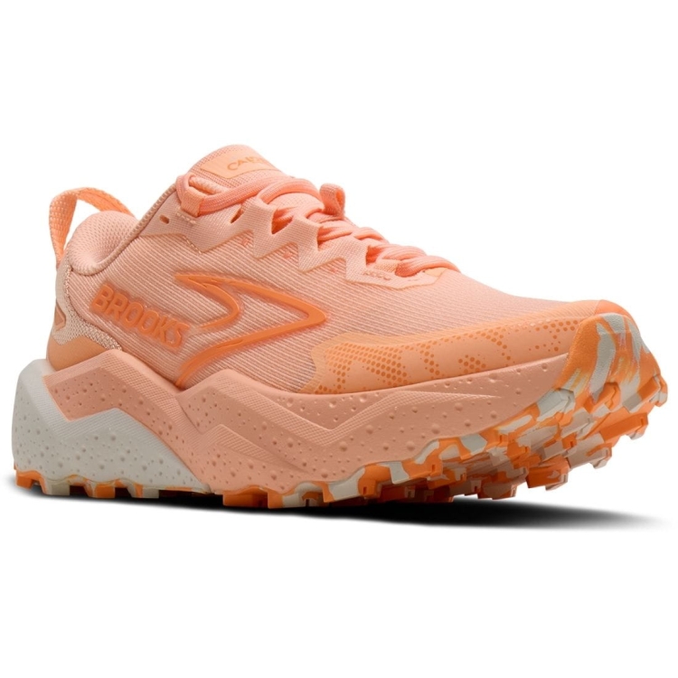 Damskie buty do biegania Brooks Caldera 8 – Peach/Peach/Coconut