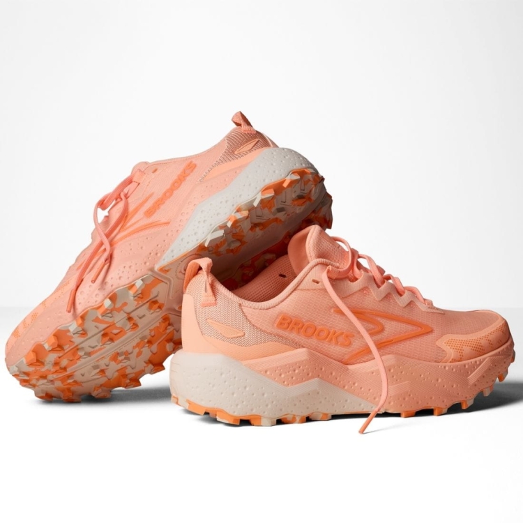 Damskie buty do biegania Brooks Caldera 8 – Peach/Peach/Coconut