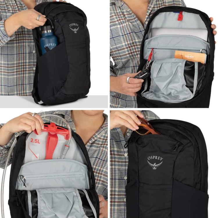 Damski Plecak/Torba Osprey Fairview 55 - Graphite Purple