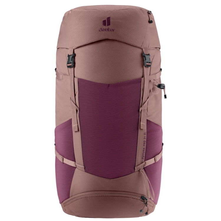 Damski plecak trekkingowy Deuter Futura Pro 34 SL - Cassis-Ashrose