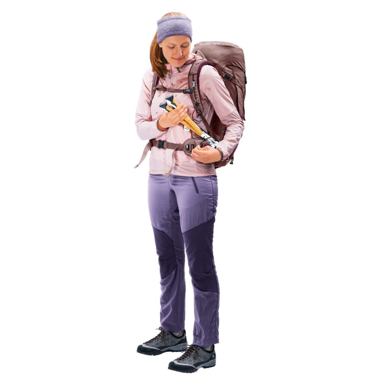 Damski plecak trekkingowy Deuter Futura Pro 34 SL - Cassis-Ashrose