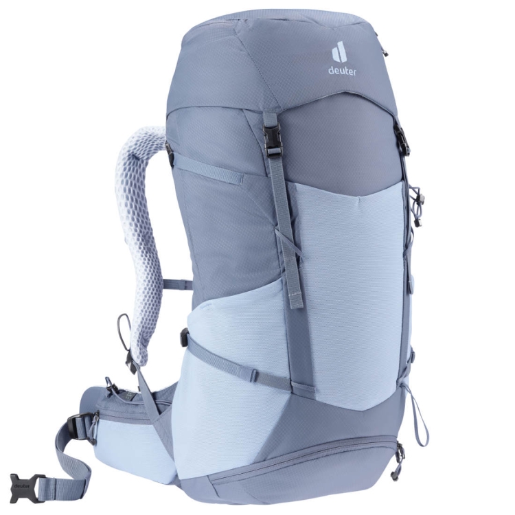 Damski plecak trekkingowy Deuter Futura Pro 34 SL - Polar-Bluejay