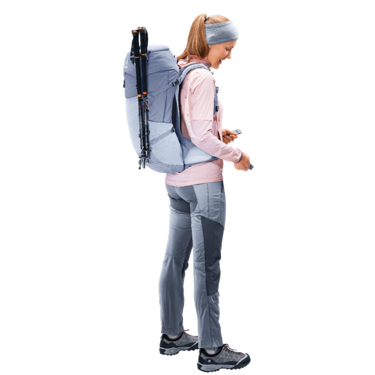 Damski plecak trekkingowy Deuter Futura Pro 34 SL - Polar-Bluejay