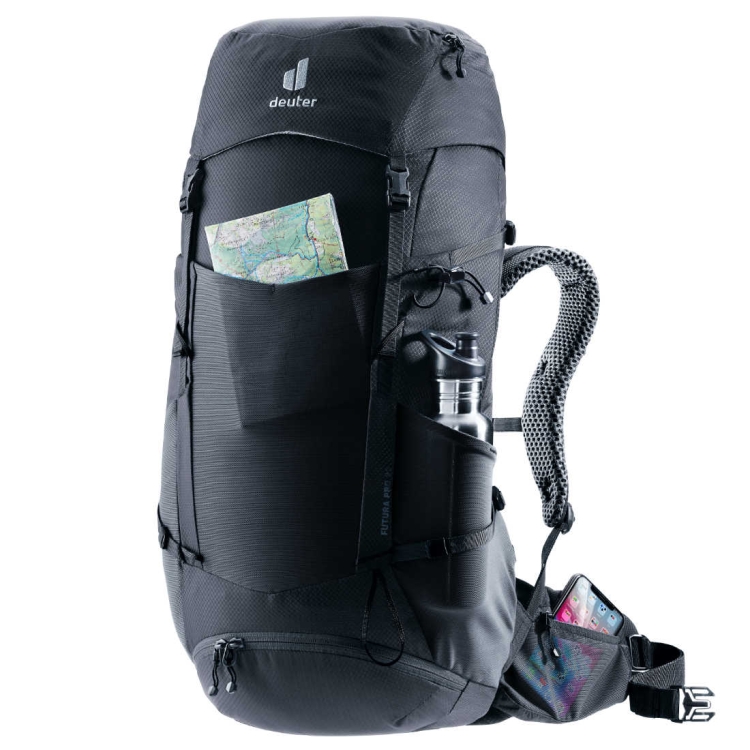 Dwukomorowy plecak Deuter Futura Pro 32 - Black