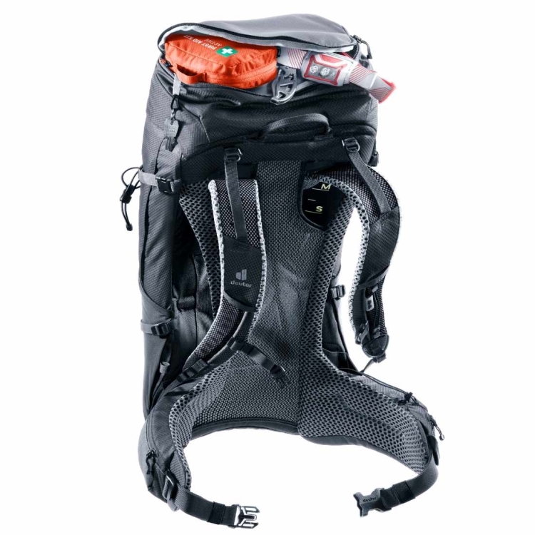 Dwukomorowy plecak Deuter Futura Pro 32 - Black