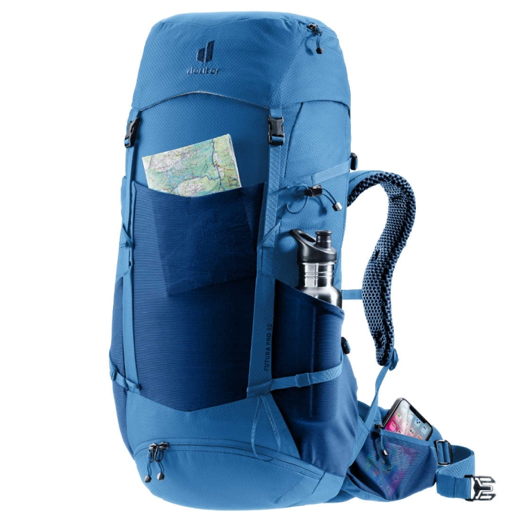 Dwukomorowy plecak Deuter Futura Pro 32 - Nightblue-Baltic