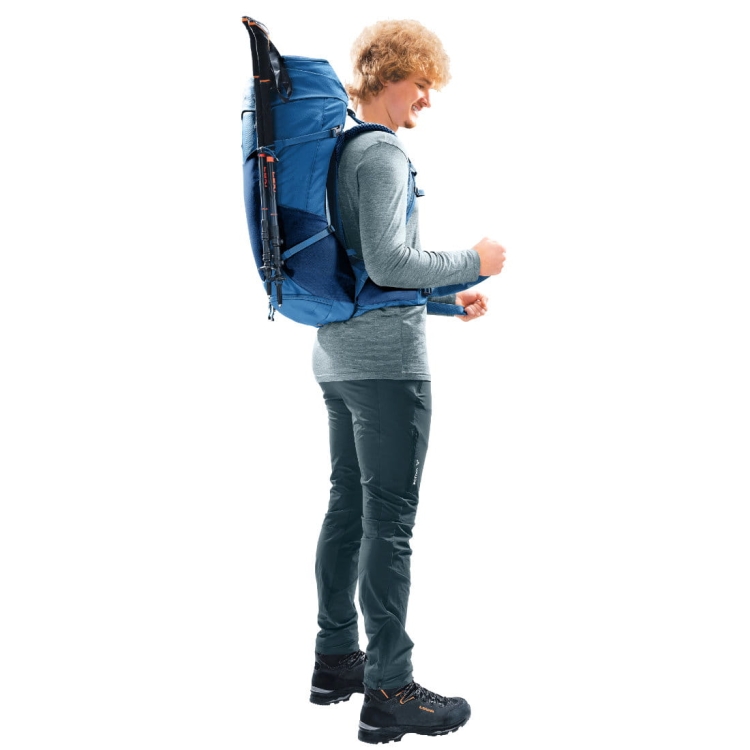 Dwukomorowy plecak Deuter Futura Pro 32 - Nightblue-Baltic