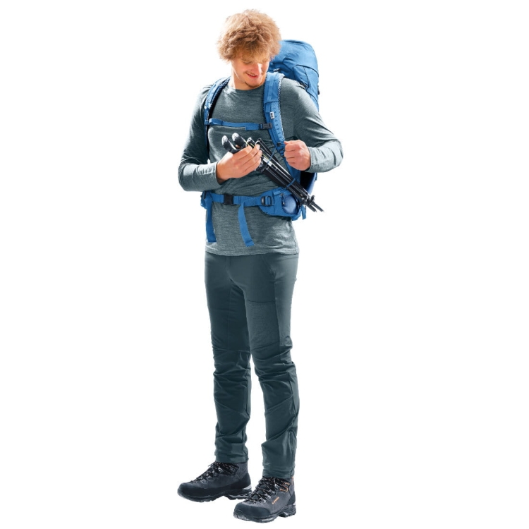 Dwukomorowy plecak Deuter Futura Pro 32 - Nightblue-Baltic