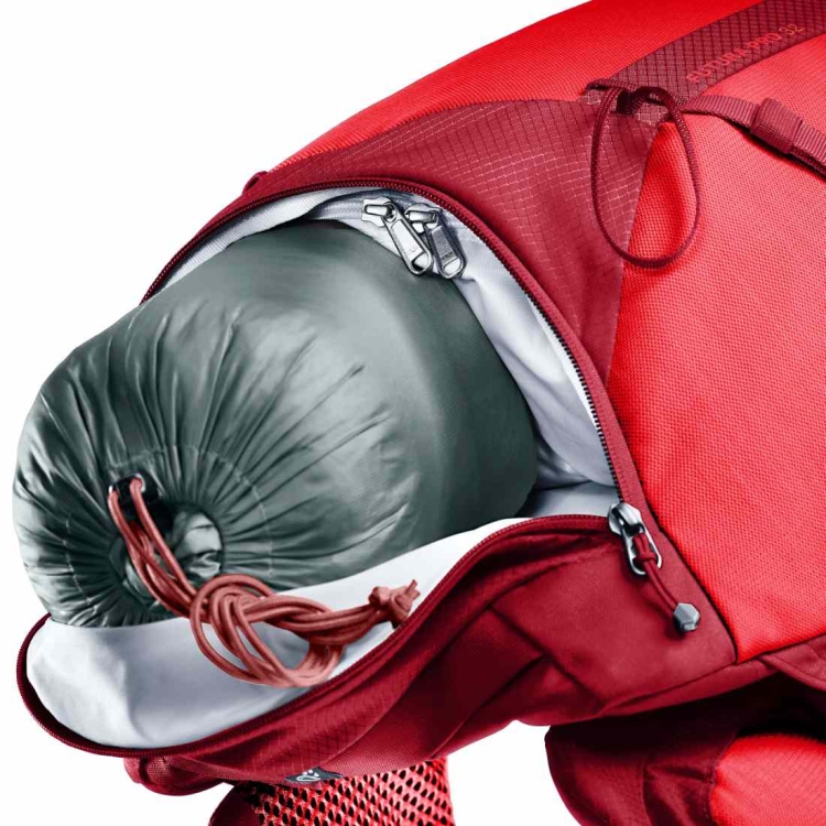 Dwukomorowy plecak Deuter Futura Pro 32 - Cherry-Masala