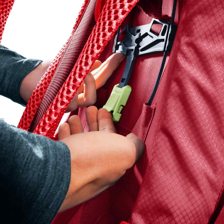Dwukomorowy plecak Deuter Futura Pro 32 - Cherry-Masala