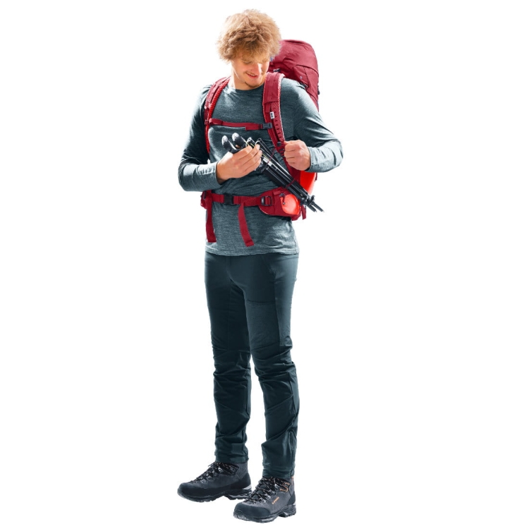 Dwukomorowy plecak Deuter Futura Pro 32 - Cherry-Masala