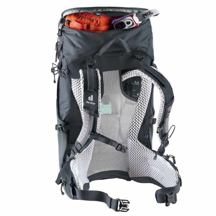 Damski plecak dwukomorowy Deuter Futura Pro 30 SL - Black