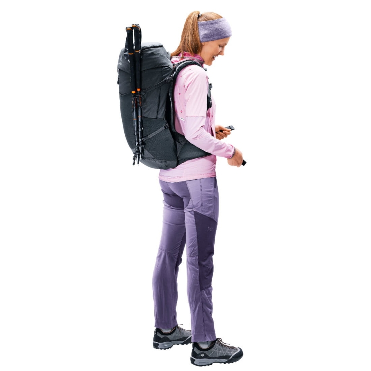 Damski plecak dwukomorowy Deuter Futura Pro 30 SL - Black