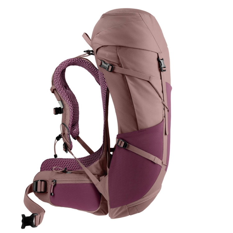 Damski plecak dwukomorowy Deuter Futura Pro 30 SL - Cassis-Ashrose