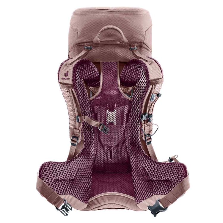 Damski plecak dwukomorowy Deuter Futura Pro 30 SL - Cassis-Ashrose