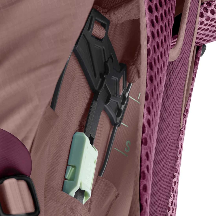 Damski plecak dwukomorowy Deuter Futura Pro 30 SL - Cassis-Ashrose