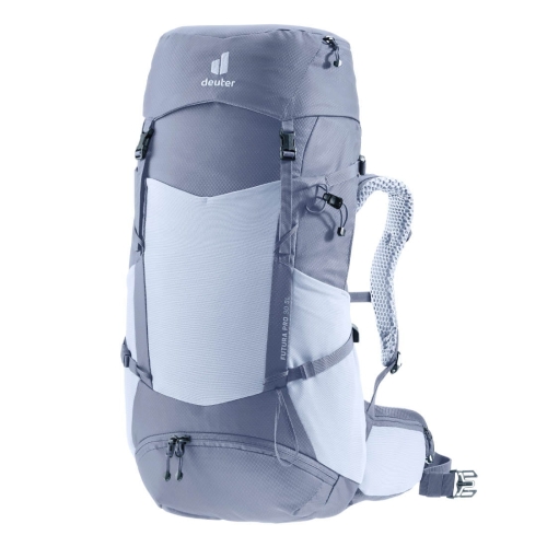 Damski plecak dwukomorowy Deuter Futura Pro 30 SL - Polar-Bluejay