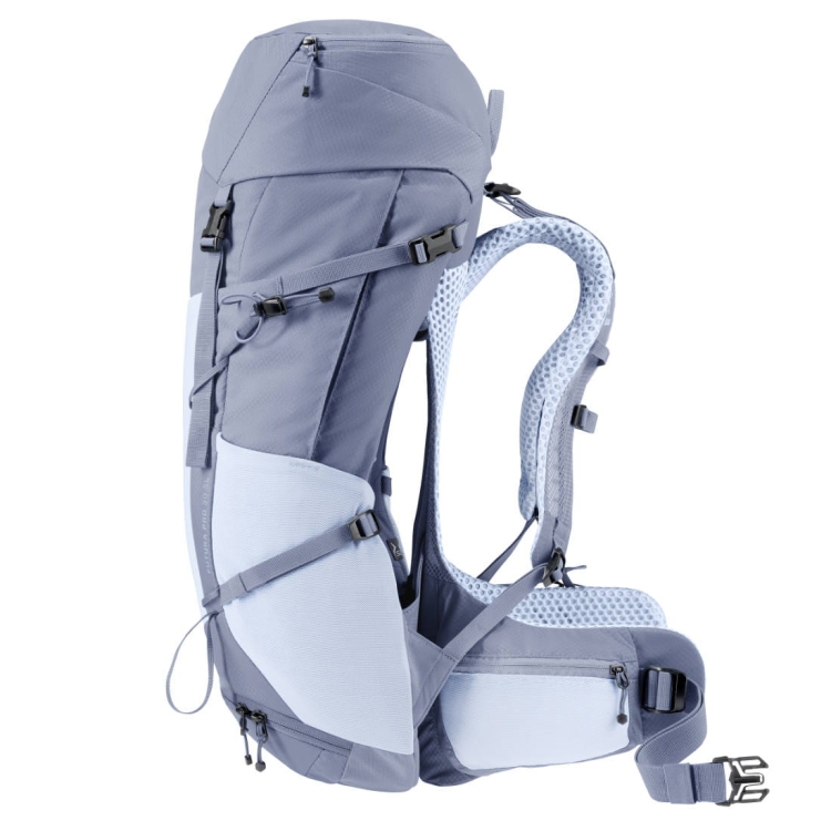Damski plecak dwukomorowy Deuter Futura Pro 30 SL - Polar-Bluejay