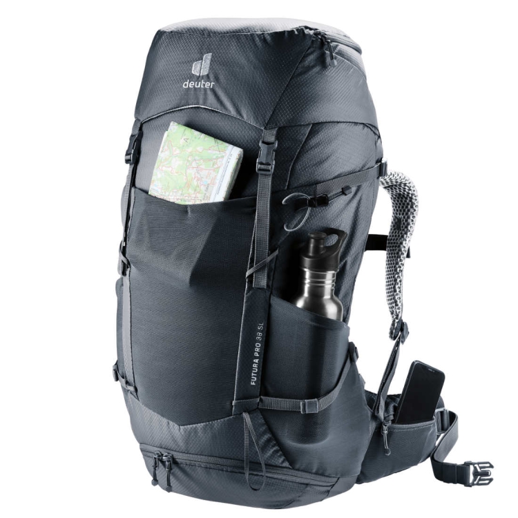 Damski plecak turystyczny Deuter Futura Pro 38 SL - Black