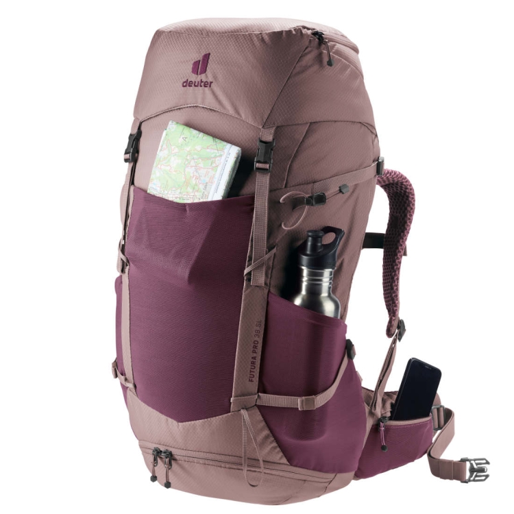 Damski plecak turystyczny Deuter Futura Pro 38 SL - Cassis-Ashrose