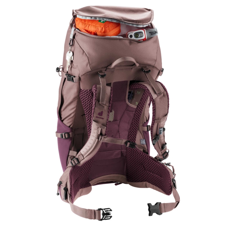 Damski plecak turystyczny Deuter Futura Pro 38 SL - Cassis-Ashrose