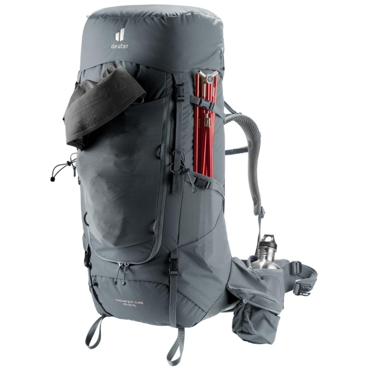 Damski plecak trekingowy Deuter Aircontact Core 65+10 SL - Graphite