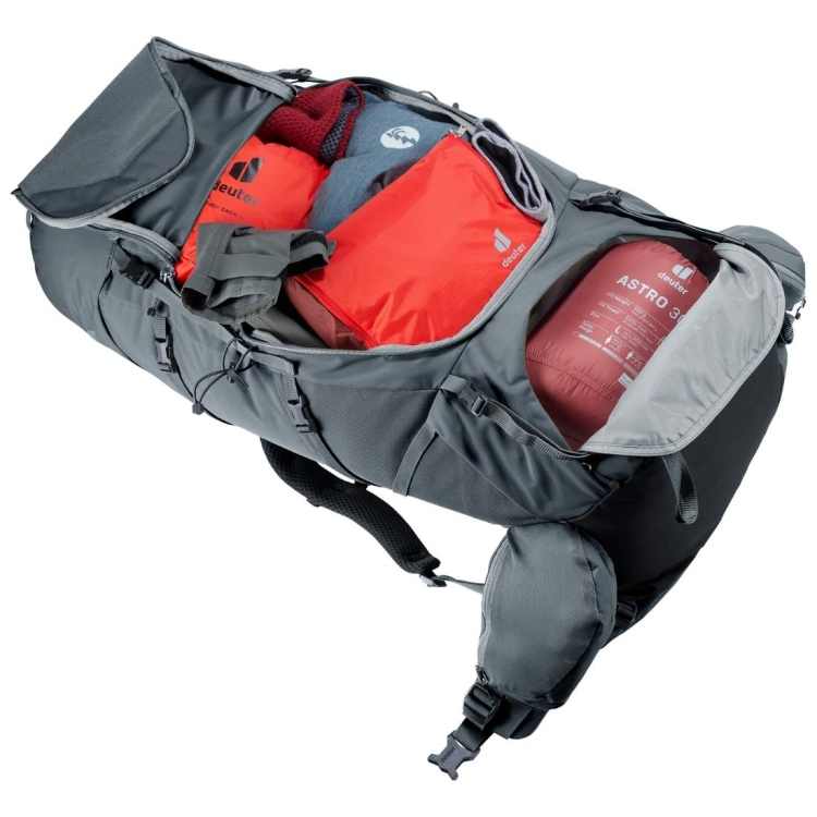Damski plecak trekingowy Deuter Aircontact Core 65+10 SL - Graphite
