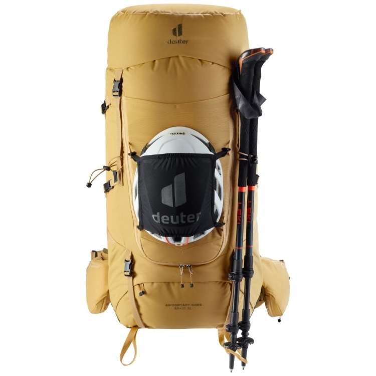 Damski plecak trekingowy Deuter Aircontact Core 65+10 SL - Savanna-Nori