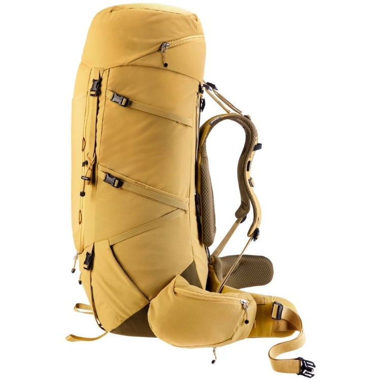 Damski plecak trekingowy Deuter Aircontact Core 65+10 SL - Savanna-Nori
