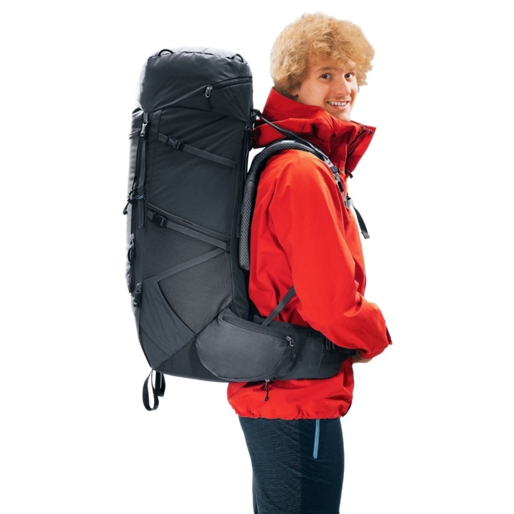 Plecak turystyczny Deuter Aircontact Core 60+10 - Black