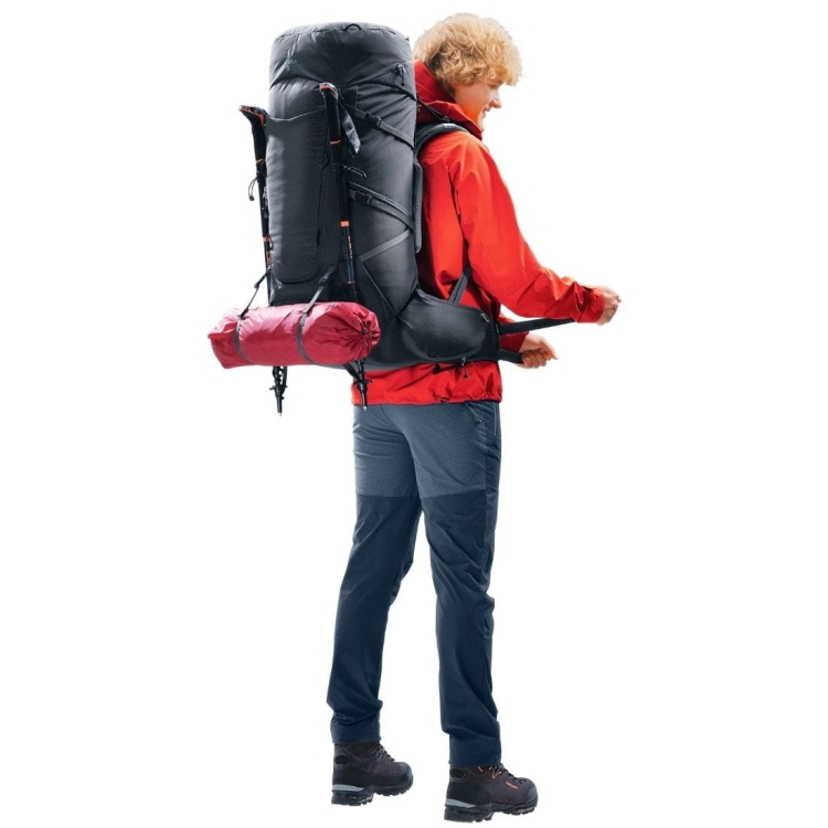 Plecak turystyczny Deuter Aircontact Core 60+10 - Black