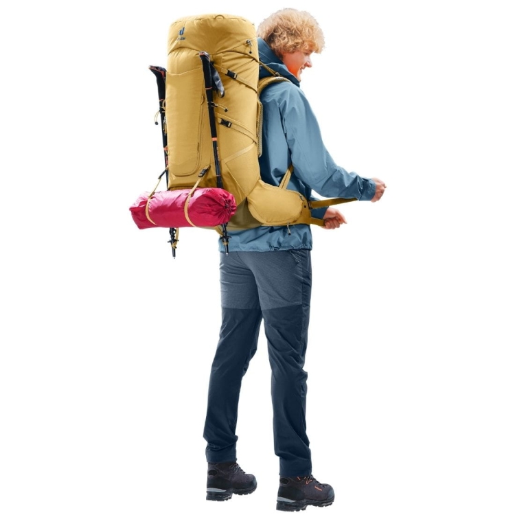 Plecak turystyczny Deuter Aircontact Core 60+10 - Savanna-Nori