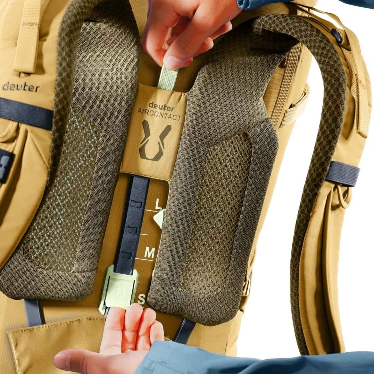 Plecak turystyczny Deuter Aircontact Core 60+10 - Savanna-Nori