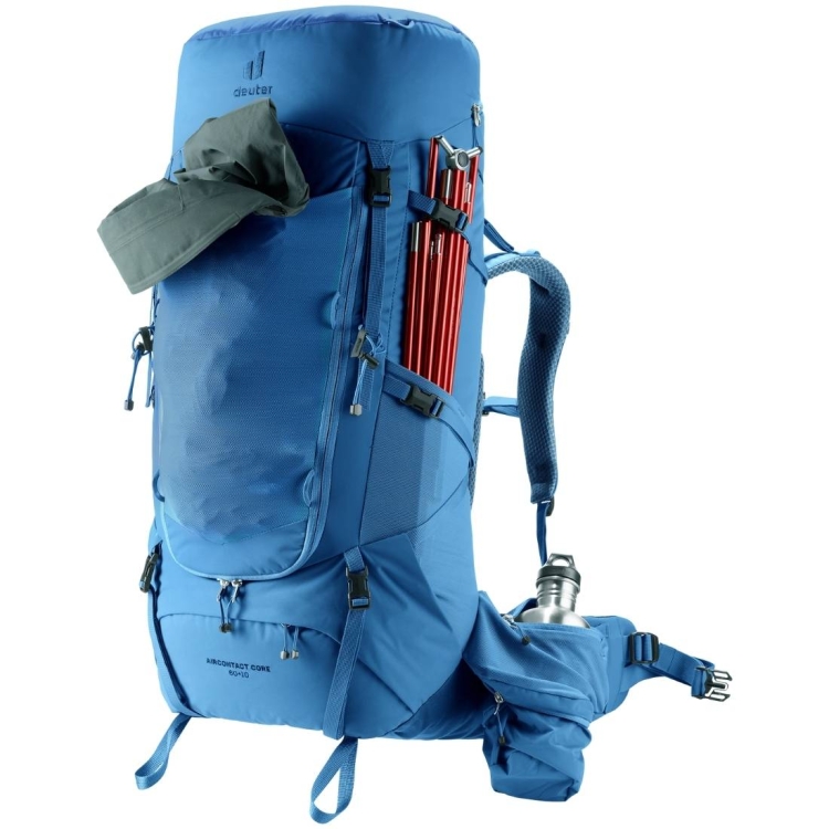 Plecak turystyczny Deuter Aircontact Core 60+10 - Baltic-Nightblue