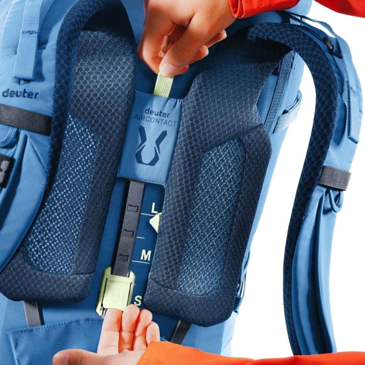 Plecak turystyczny Deuter Aircontact Core 60+10 - Baltic-Nightblue