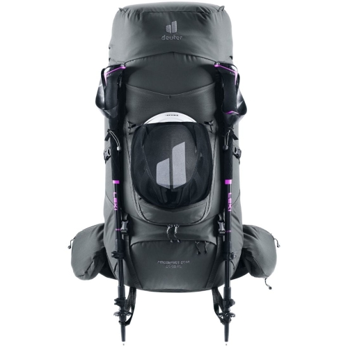 Damski plecak trekingowy Deuter Aircontact Core 55+10 SL - Graphite