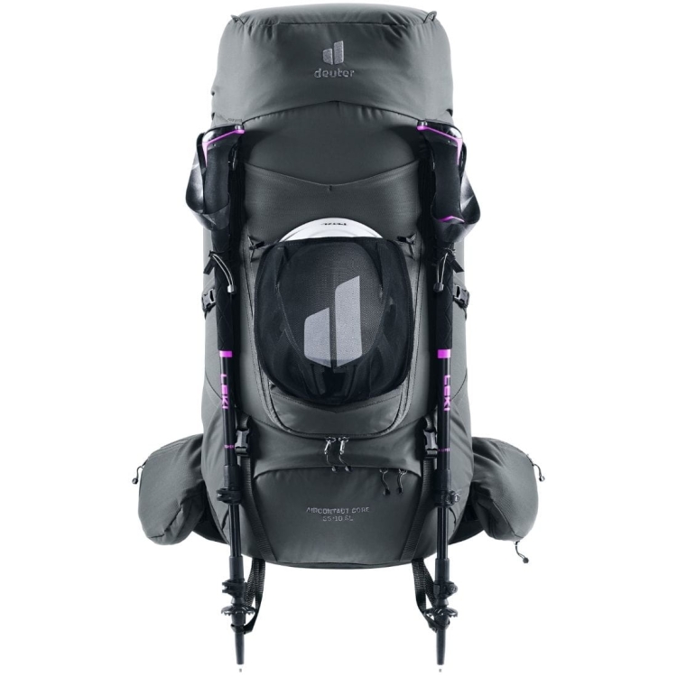Damski plecak trekingowy Deuter Aircontact Core 55+10 SL - Graphite