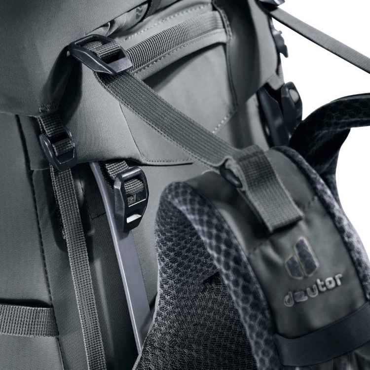 Damski plecak trekingowy Deuter Aircontact Core 55+10 SL - Graphite