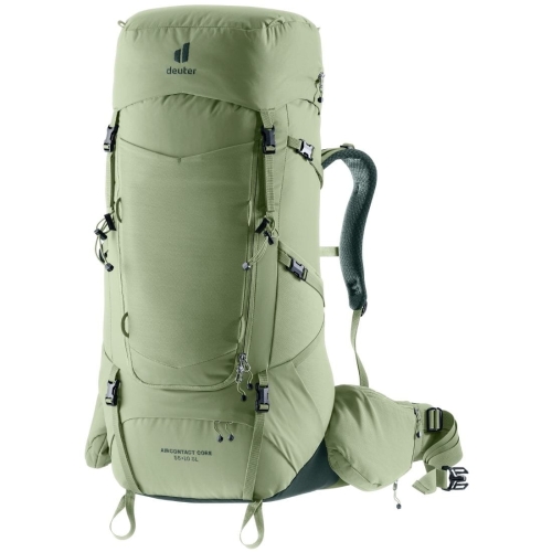 Damski plecak trekingowy Deuter Aircontact Core 55+10 SL - Grove-Ivy