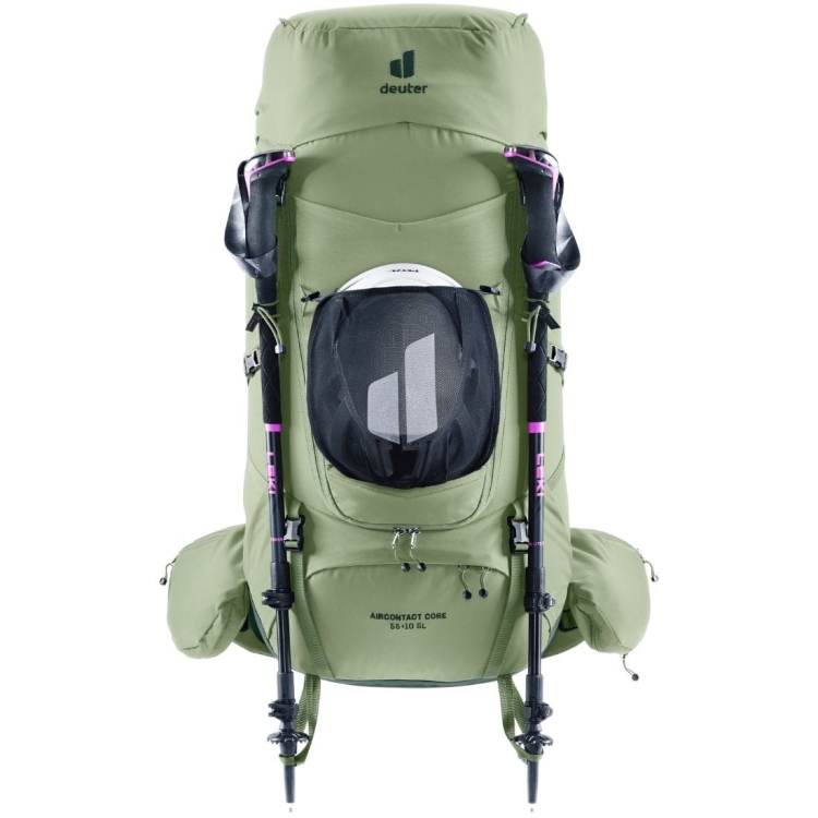 Damski plecak trekingowy Deuter Aircontact Core 55+10 SL - Grove-Ivy